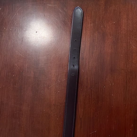 Cole Haan Men’s Black/Brown Genuine Leather Belt - Picture 4 of 6